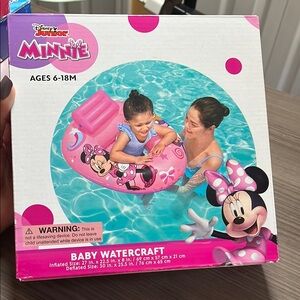 Minnie Mouse Baby Watercraft - Pink